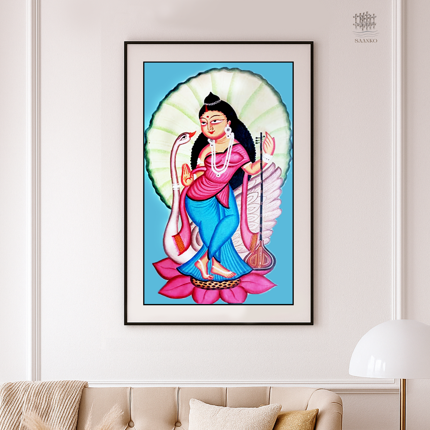 The Eternal Muse : Maa Saraswati